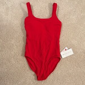 Athleta Women’s Red One Piece Swimsuit